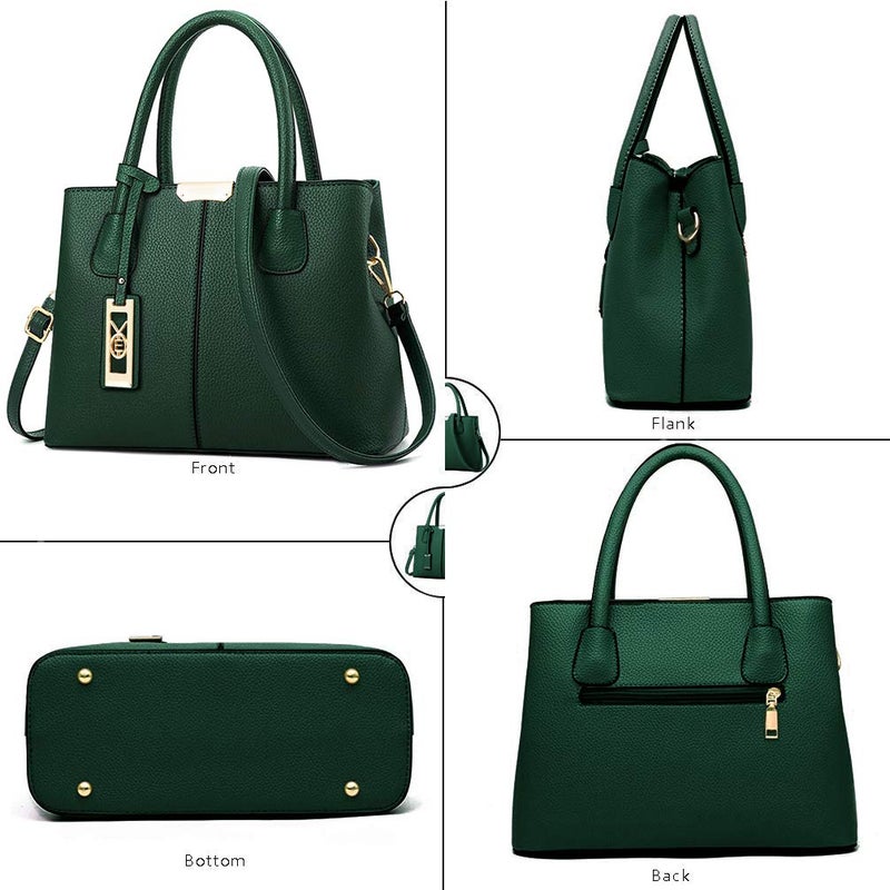 COCIFER Women Top Handle Satchel Handbags Shoulder Bag Tote Purse Messenger Bags - Image 3